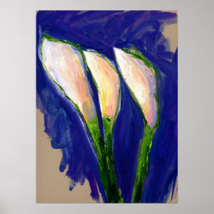 Definição de Poster de pintura de Lily Art