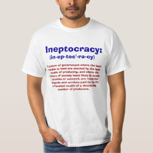 Definição de t-shirt de Ineptocracy