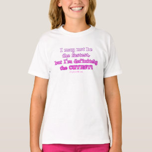 Definida o t-shirt do motocross da menina a mais