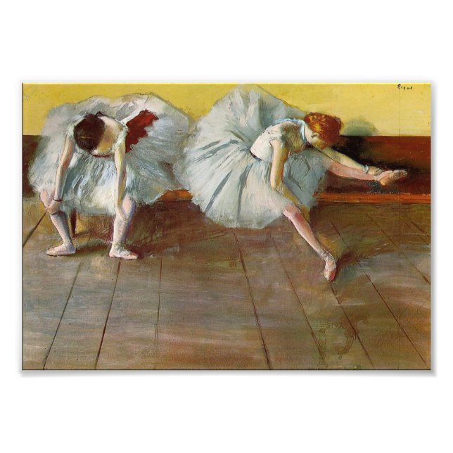Degas Dois Dançarinos Balé Foto (Frente)