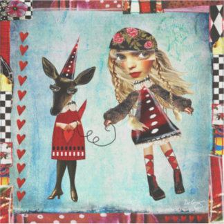 Deidre e seus adesivos de Arte Doce - Vários taman