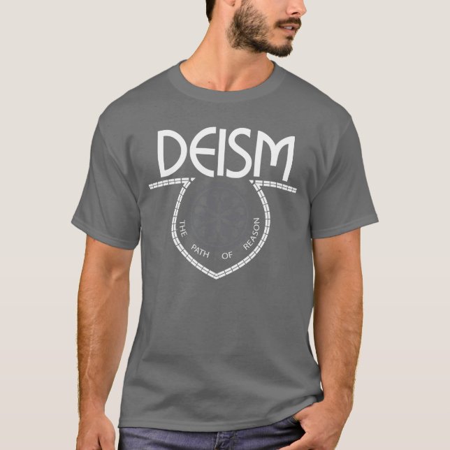 Deism - o trajeto do t-shirt da razão (Frente)