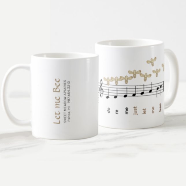 Deixa-me ser a caneca de apicultor com abelhas? (Criador carregado)