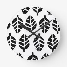 Deixa Relógio de Impressão de Batata Padrão