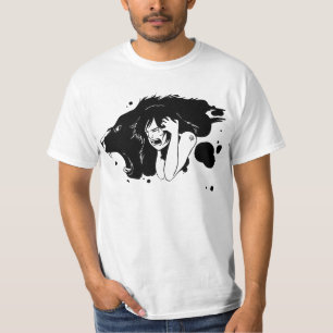 Deixado o para fora t-shirt