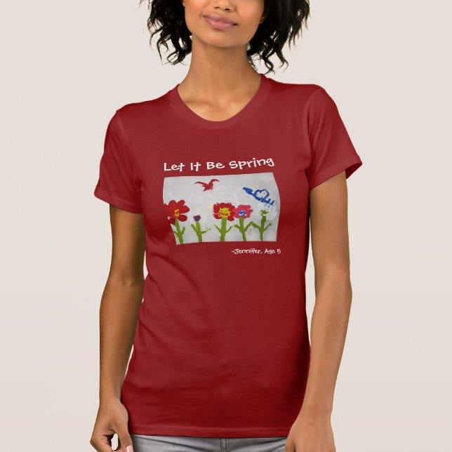 Deixais lhe seja t-shirt do primavera (Frente)