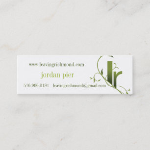 deixando cartões de richmond