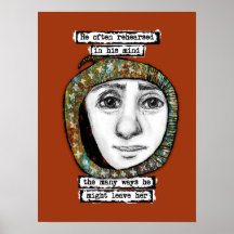 Deixando Sua Arte De Parede Poster