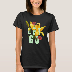Deixar Citação com Flores T-Shirt