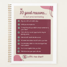 Deixar de procrastinar o planejador diário