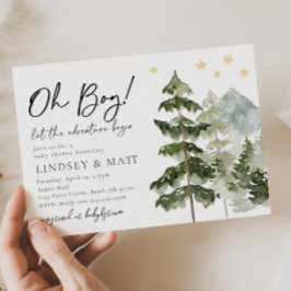 Deixe A Aventura Começar Convites Para Bebê