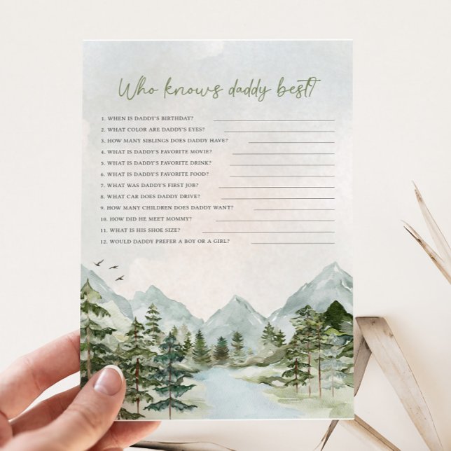 Deixe a aventura começar o Chá de fraldas que conh (Let the Adventure Begin Baby Shower Game)