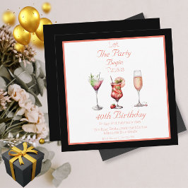 Deixe A Festa Começar O aniversário de 40 anos De