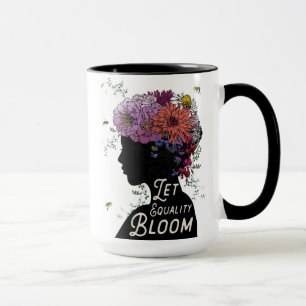 Deixe a flor da igualdade - caneca de café