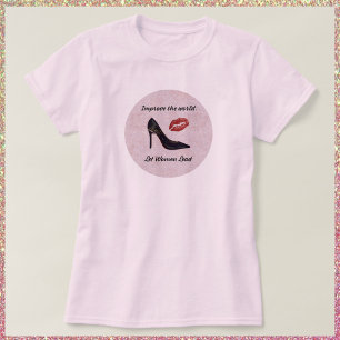 Deixe as mulheres levarem camiseta