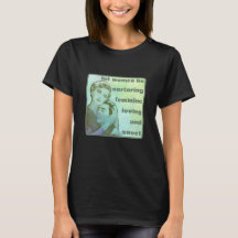 Deixe as mulheres serem camisetas (escuras)