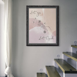 Deixe Deus Wall Art Poster