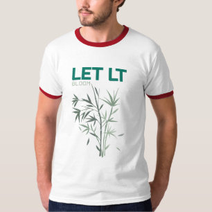 Deixe Florescer Camisa Natureza Planta