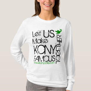 Deixe KONY ser camisa famosa