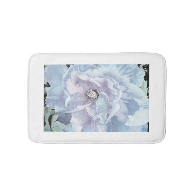 "Deixe lá seja" tapete de banho claro (frente)