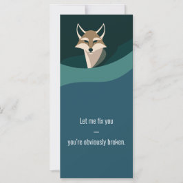 "Deixe-me consertá-lo"