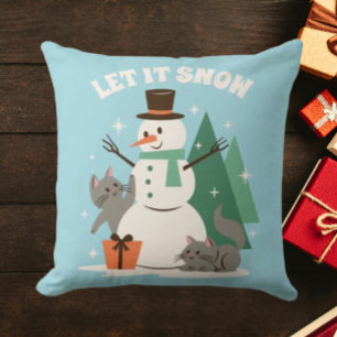 Deixe Nevar Almofada de Inverno Aconchegante