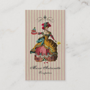 Deixe-nos comer o bolo - cartões de visitas