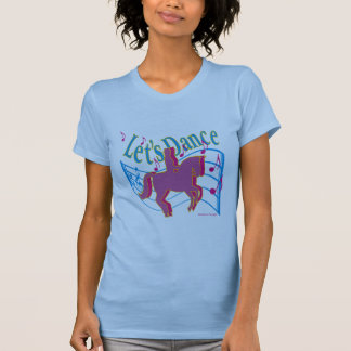Deixe-nos dançar a camisa do adestramento das