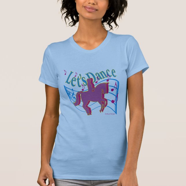 Deixe-nos dançar a camisa do adestramento das (Frente)