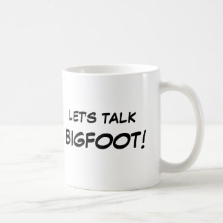 Deixe-nos falar canecas de Bigfoot