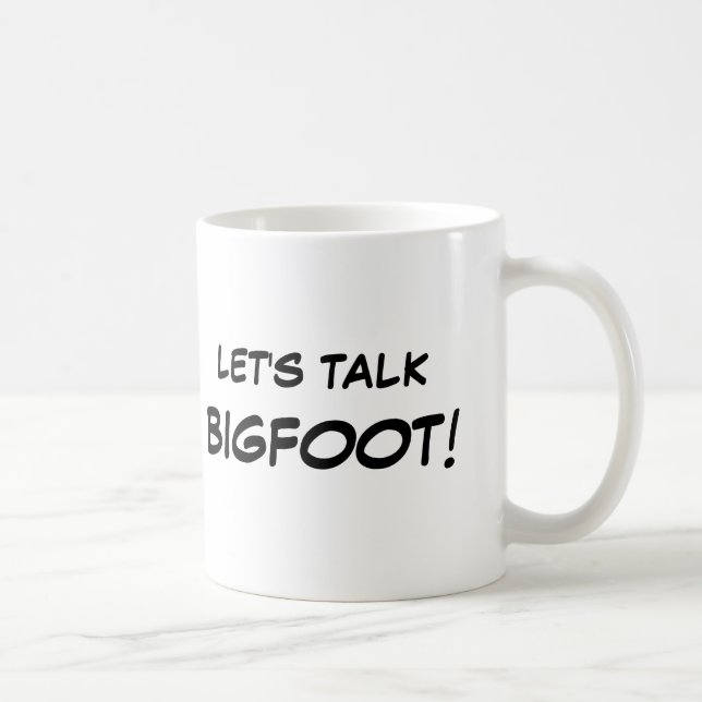 Deixe-nos falar canecas de Bigfoot (Direita)