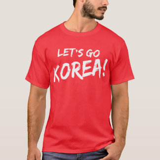 Deixe-nos ir t-shirt do WC de Coreia