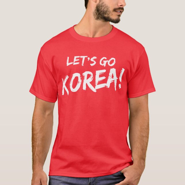Deixe-nos ir t-shirt do WC de Coreia (Frente)