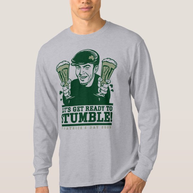 Deixe-nos obter prontos para tropeçar! Camisa (Frente)