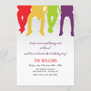 Deixe-nos pendurar para fora o convite