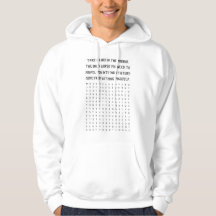 Deixe-o entrar na sua futura camiseta de capuz