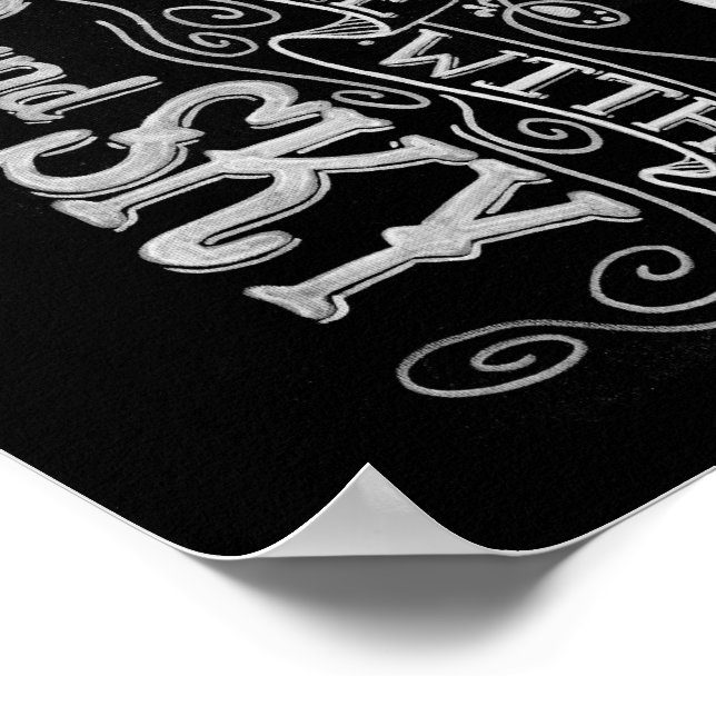 Deixe-o ir para o Impressão de Arte Original (Borda)