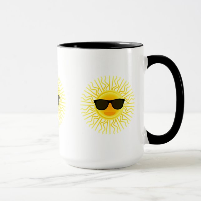 Deixe o sol brilhar em caneca (Direita)
