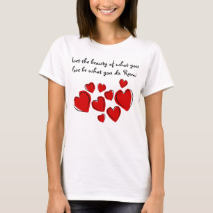 Deixe o t-shirt das mulheres de Rumi da beleza