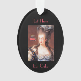 Deixe-os Comer Bolo Enfeite Marie Antoinette