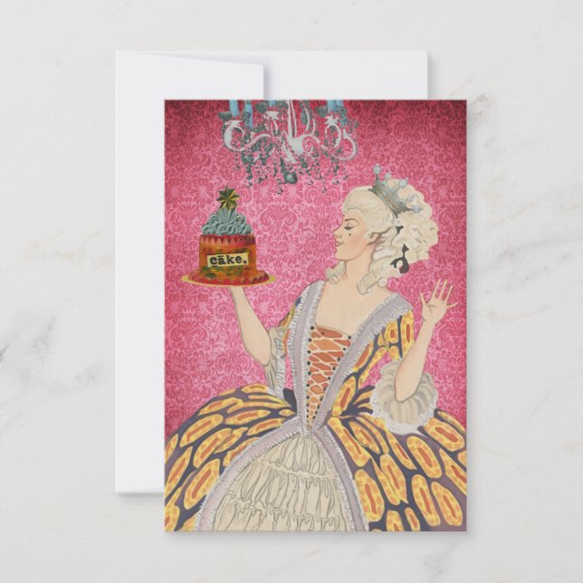 Deixe-os comer ~ convites / RSVP (Frente)