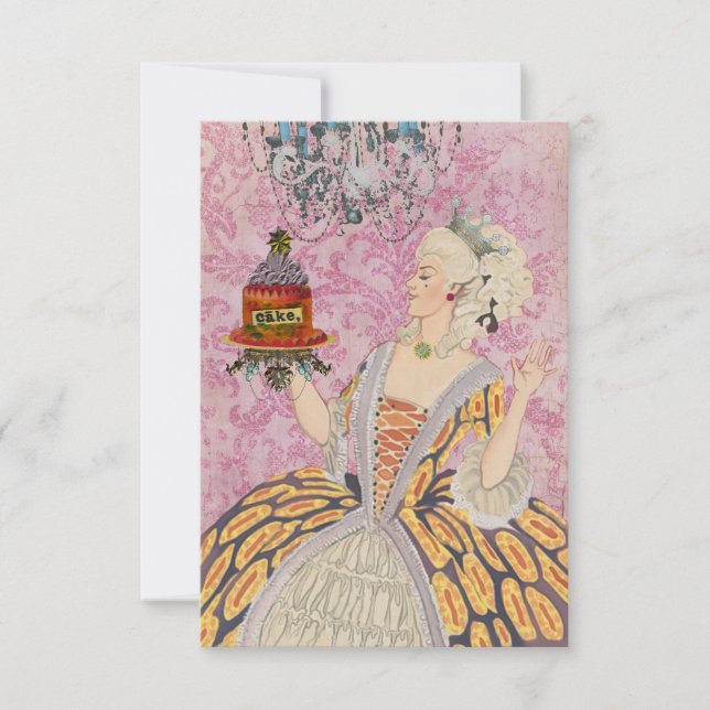 Deixe-os comer ~ convites / RSVP (Frente)