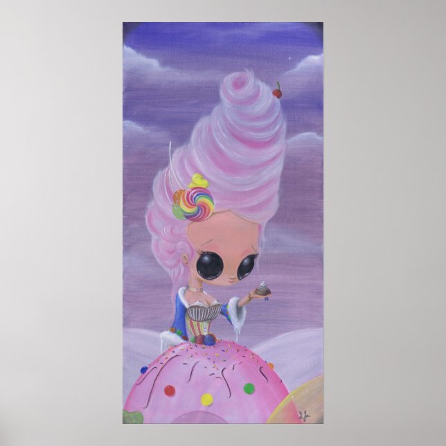 deixe-os comer doces impressão (Frente)