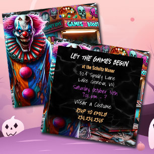 Deixe os jogos começarem   Festa de Halloween