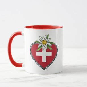 Deixe que haja Edelweiss na minha caneca do coraçã