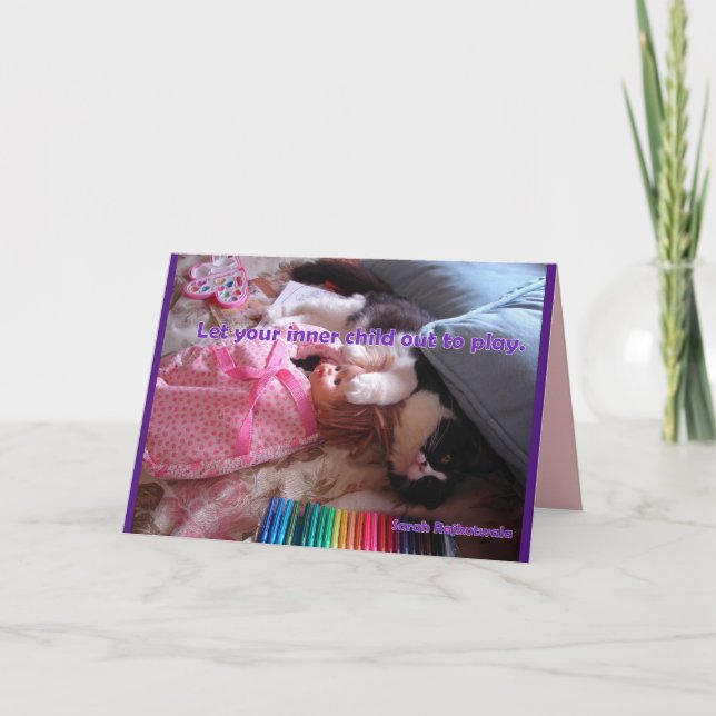 Deixe seu cartão de agradecimento de gato Tuxedo d (Frente)