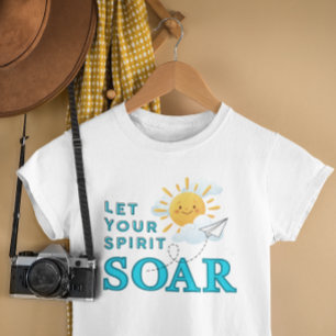 Deixe Seu Espírito Voar Camiseta SLIM FIT