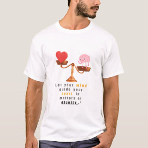 Deixe sua mente guiar seu coração – Camiseta Inspi