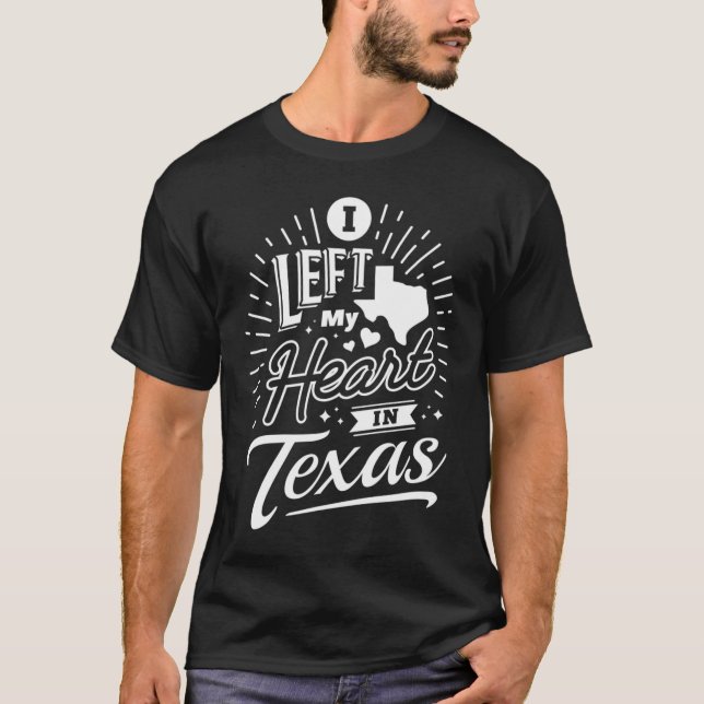 Deixei meu coração na camisa do Texas (Frente)