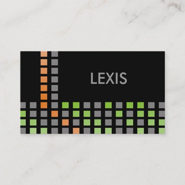 Deixem-Me Apresentar Cartões de visitas (Frente)